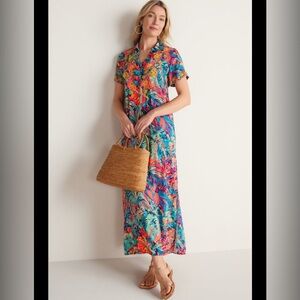 Soft Surroundings Florence Shirt-dress size M